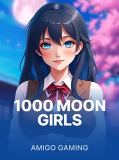Machine à sous 1000 Moon Girls avec thème lunaire et fonctionnalités bonus multiplicateurs