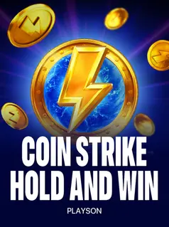 Slot Coin Strike Hold And Win mécanique re-spins avec symboles verrouillés jackpots